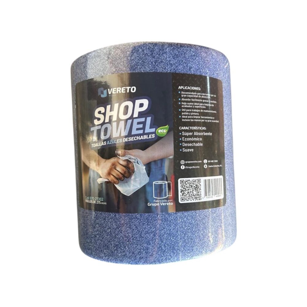 SHOP TOWEL ROLLO DE 225 HOJAS B70